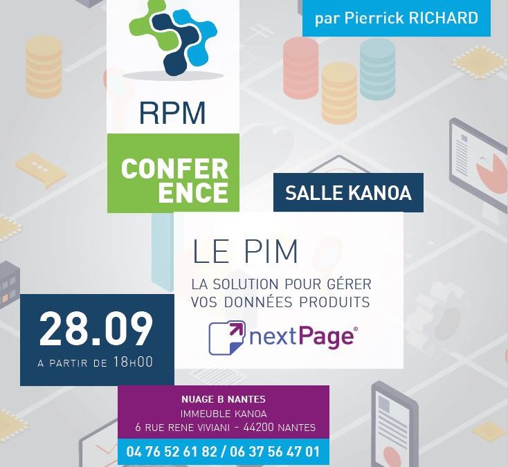 Conférence : le PIM, la solution pour gérer vos données produits marketing