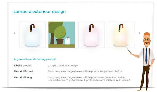 Personnalisation des données