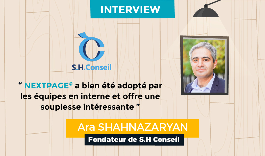 Interview PIM NEXTPAGE© : retour de S.H Conseil sur la solution NEXTPAGE©