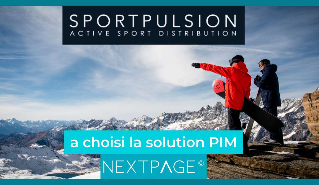 SPORTPULSION choisit la solution PIM / DAM NEXTPAGE© pour assurer la gestion de ses informations produits